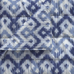 Lenjerie de pat italiană, cuvertură de vară de bază, microfibră imprimată, 250X240Cm, Rombi Plapumi si pilote Naty Shop