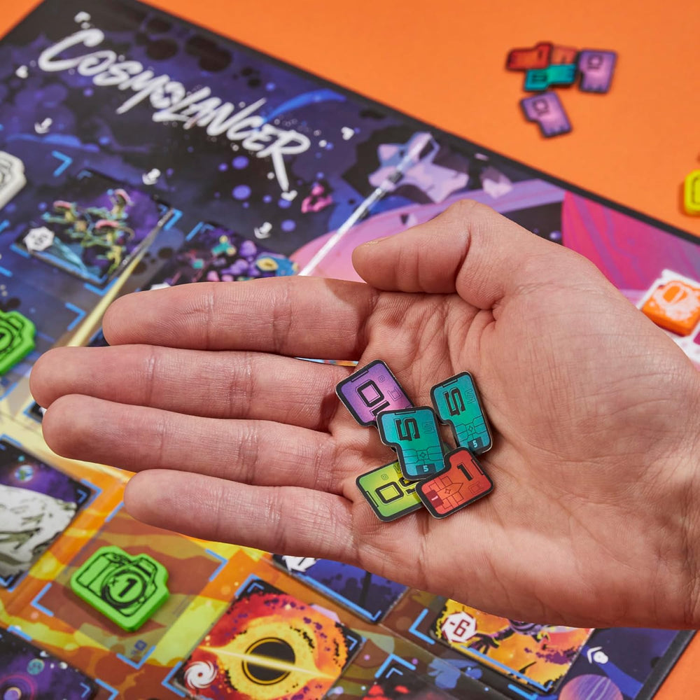 Cosmolancer, a strategic board game by Reiner Knizia