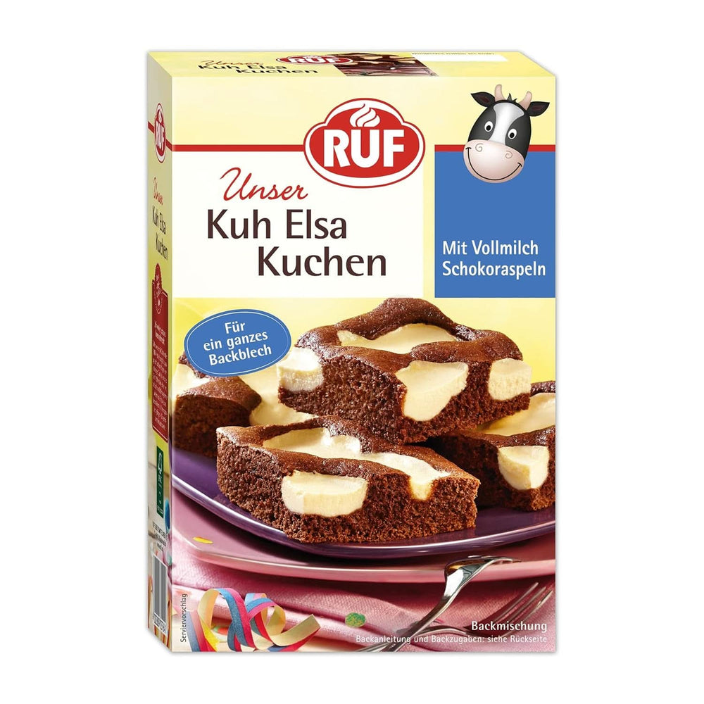 RUF Cake mix, various colors Glazes and Decor Naty Shop 775 grams Elsa cake