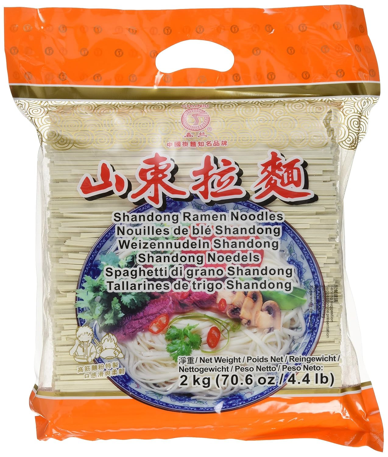 Wheat noodles (Shandong), 1 package (1 x 2 kg)