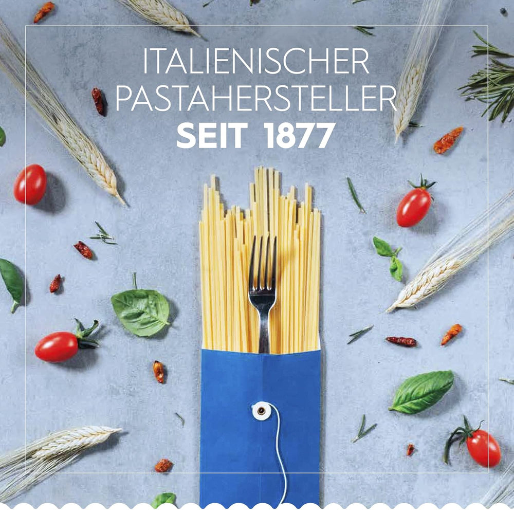 Pasta Barilla Classic Spaghettini no. 3 high-quality durum wheat, always al dente (1 x 500 g)