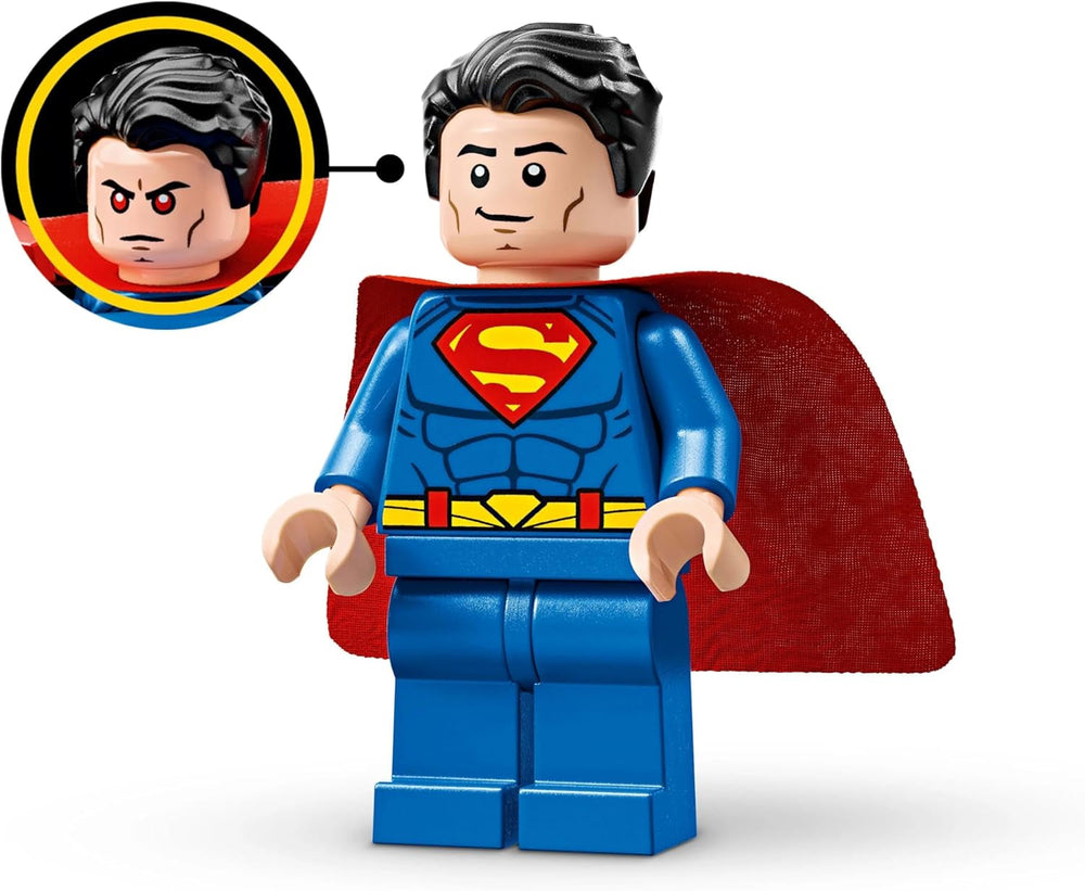LEGO DC Superman Mech Vs. Lex Luthor - Superhero Toy with 2 Minifigures - Buildable Action Figure with Movable Arms, Legs and Fingers - Gift for Boys and Girls Ages 6+ 76302 Building Sets Besuche den LEGO-Store