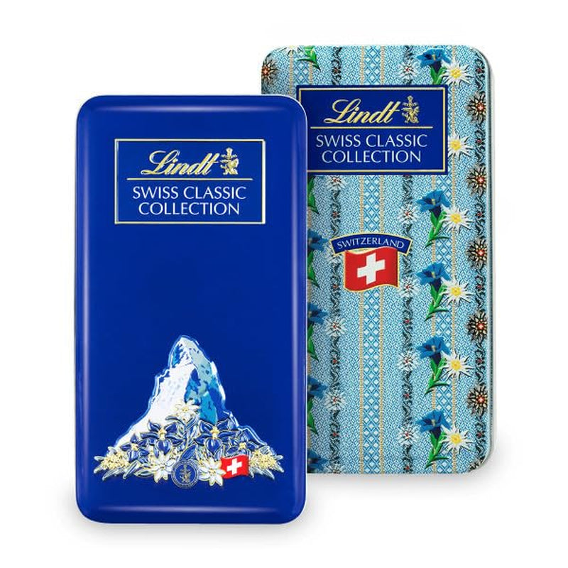 Lindt Swiss Classic Collection Chocolate Box | Milk chocolate bars | Mini Chocolate Bars | 185g | Chocolate gift