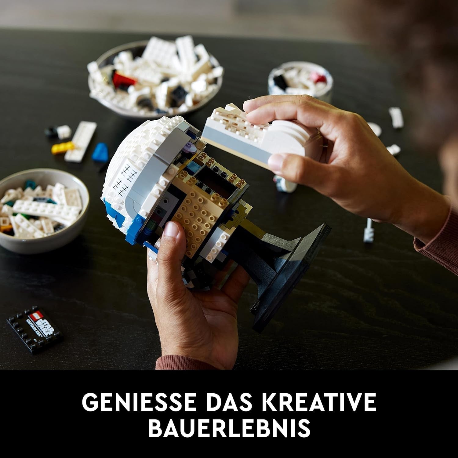 LEGO 75349 Star Wars Captain Rex Helmet Set Clone Wars Collectible Model 2023 Series Souvenir Piece and Gift Idea Building Sets Besuche den LEGO-Store