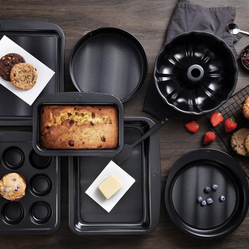 Masterpro Foodies - baking trays for 6 muffins - Even distribution of heat - Made of carbon steel - Anti-seize bottom - Removable and easy to wash Baking trays and molds Naty Shop