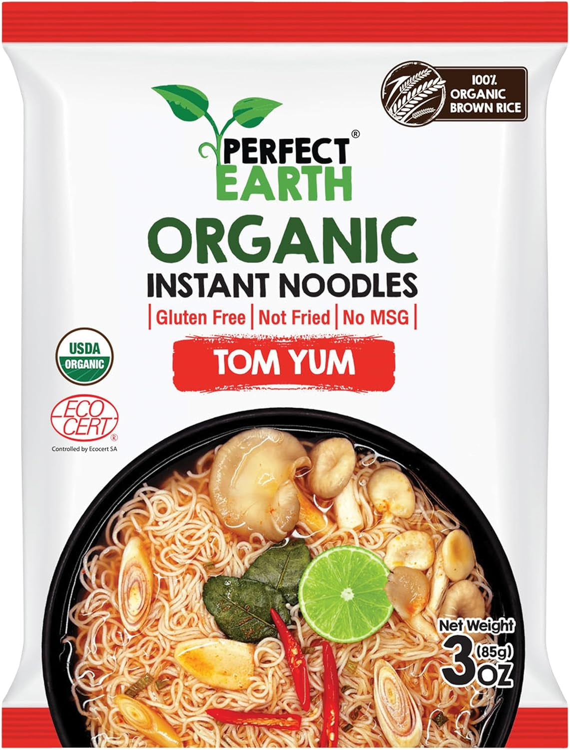 Tom Yum Organic Instant Noodles - 1 x 85g