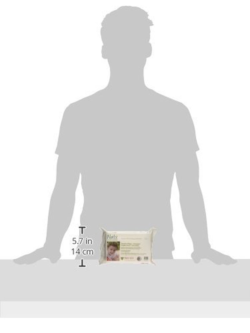 Eco by Naty Baby Care, Organic wet wipes for babies, unscented, 56 diapers