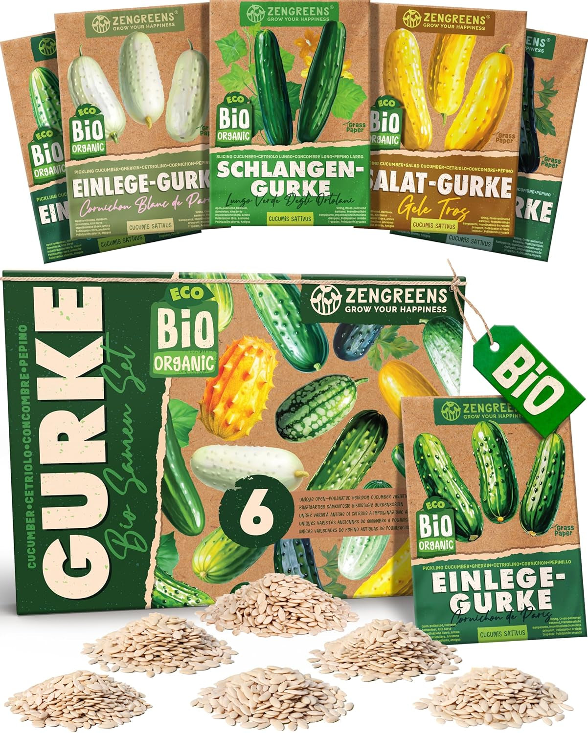 Organic Tomato Seeds in a Set of 10 - 10 Tomato Seeds for Easy Growing in the Garden, Balcony or Raised Bed - Plant Seeds - Seedlings