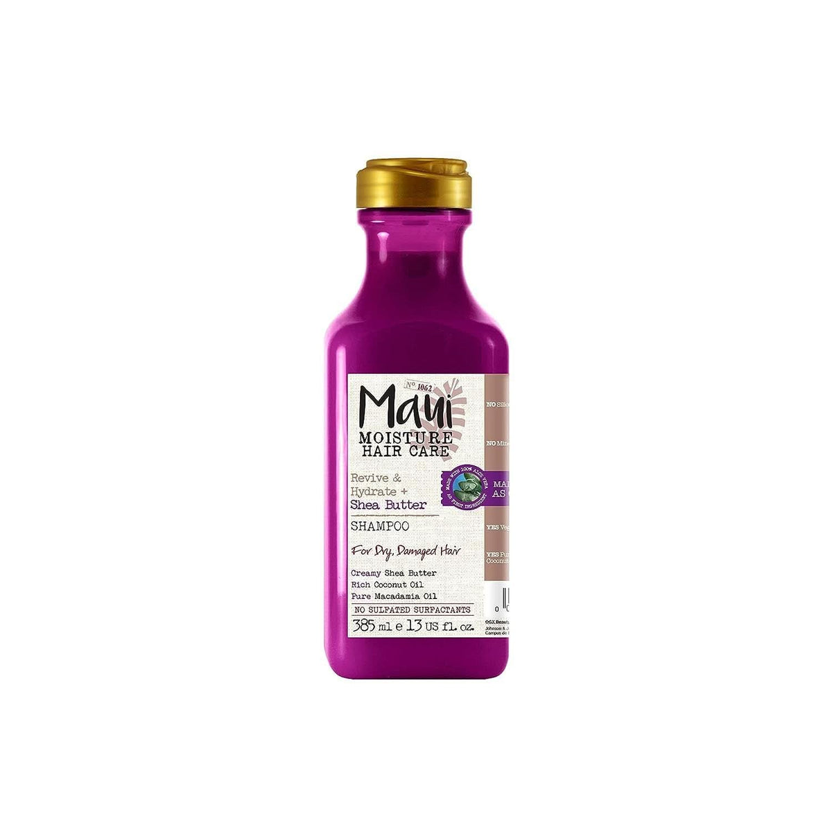 Maui Moisture Revive & Hydrate + Shea Butter, Shampoo or Conditioner, 385ml Shower & Bath Naty Shop Shampoo
