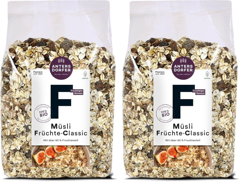 Muesli clasic cu fructe, 1 kg