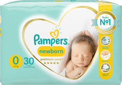 Pampers Diapers Size 0 (<3 Pampers