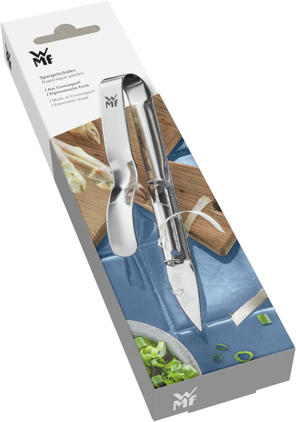 WMF Gourmet asparagus peeler 17 cm, stainless steel Cromargan Peeler Naty Shop