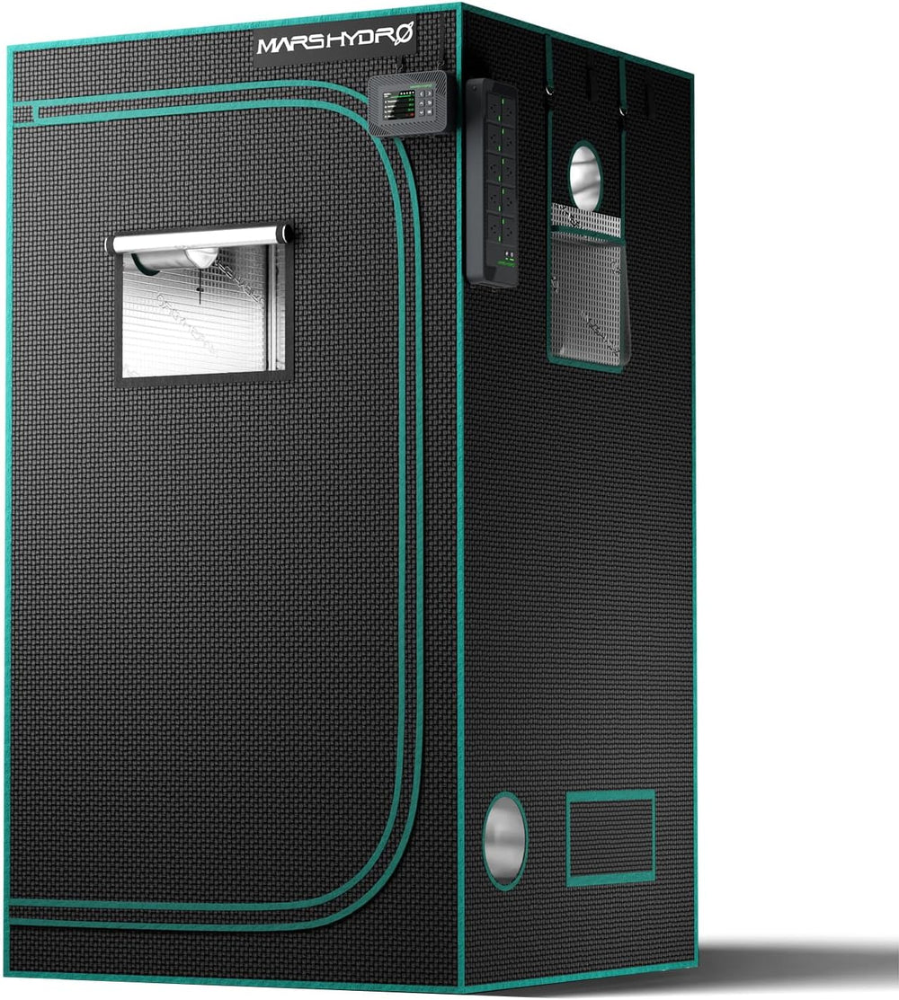 MARS HYDRO Grow Tent 60x60x140cm, Indoor Grow Tent, Reflective Mylar Grow Tents for Hydroponics, Removable Bottom Tray for Plant Growing Space