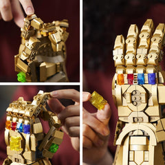 LEGO 76191 Marvel Super Heroes Infinity Glove Avengers Thanos Glove Model Building Set for Adults Fan Item Gift for Men Women Her Him Building Sets Besuche den LEGO-Store