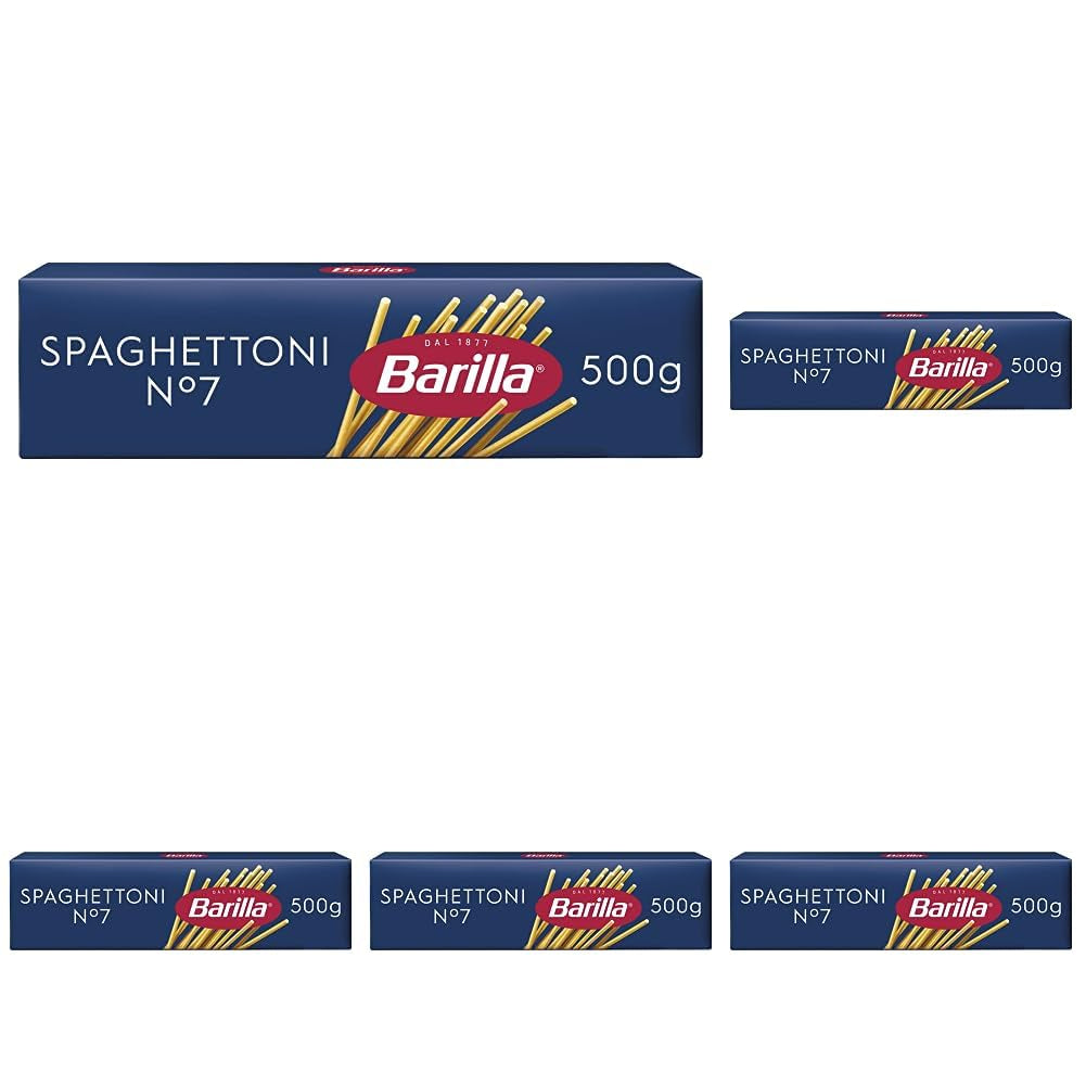 Barilla Classic Spaghetti No. 7 durum wheat pasta, always al dente (1 x 500 g)