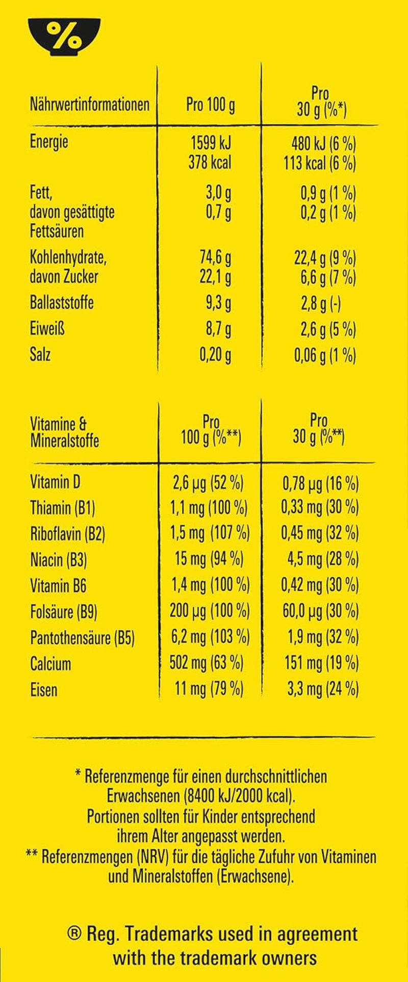 Nesquik Nestlé Nesquik Crunchy Breakfast, Cereal with chocolate and whole grains, 1 pack (1 x 330g)