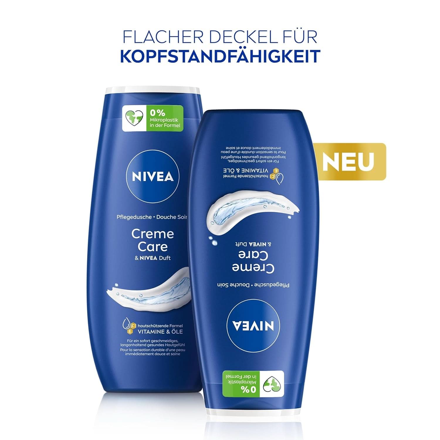 NIVEA Creme Care, shower gel with vitamins and essential oils, 250 ml Shower and bath Naty Shop