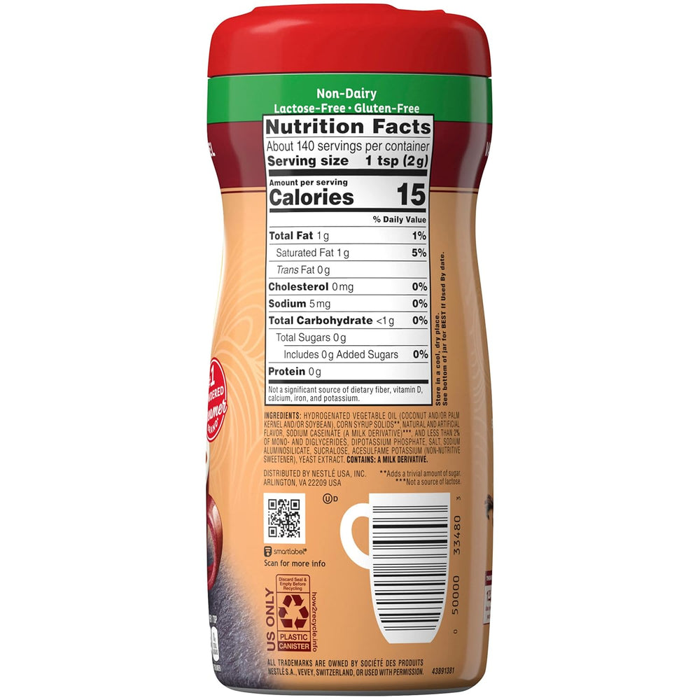 Coffee-Mate Vanilla Caramel, Sugar-Free Powdered Coffee Creamer, Kaffeesahne Pulver - Vanille Karamell - OHNE ZUCKER! from USA