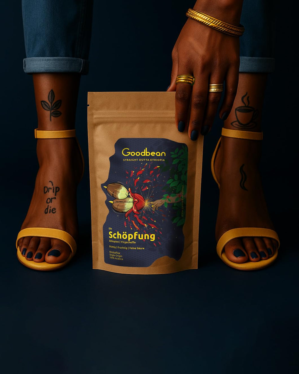 Creația | Florală, fructată, aciditate delicată | Boabe de cafea blânde și armonioase | 100% Arabica | Etiopia - Yirgacheffe | Proaspăt prăjită | Expediată direct de la prăjitorie | Prăjire medie (2500g)