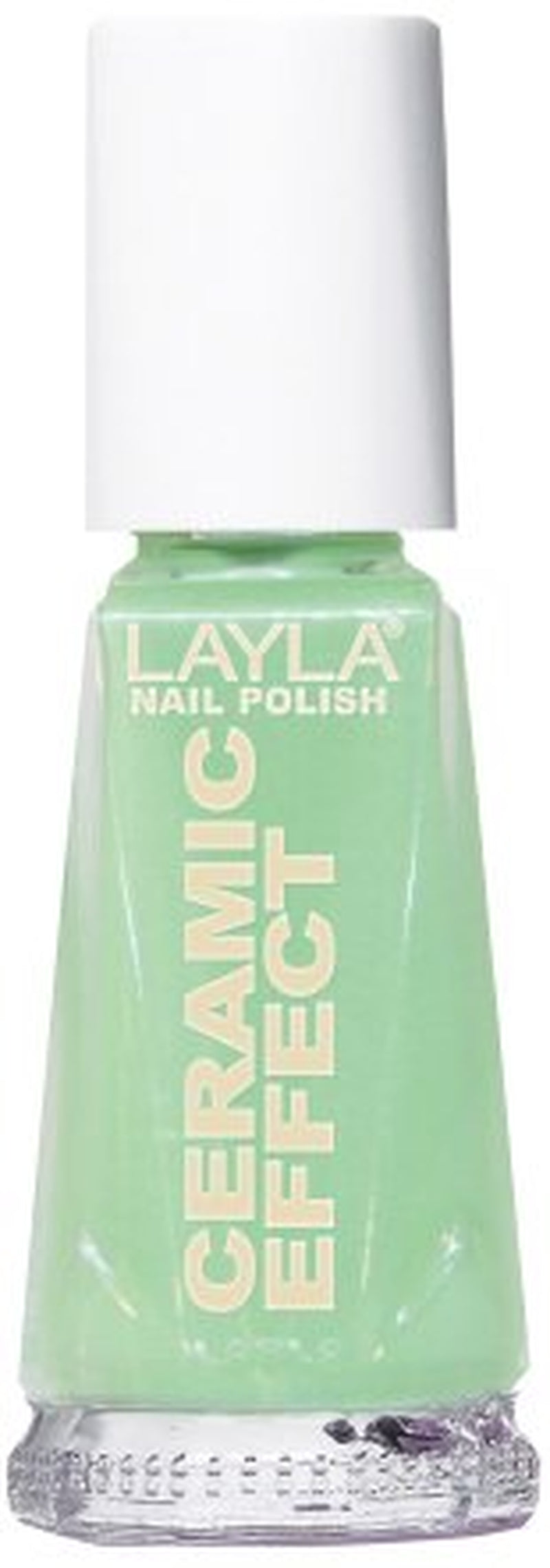 Cosmetics 1243R23-109 Ceramic Effect Nail Lacquer - orange fluo, 1er pack (1 x 0.01 l)