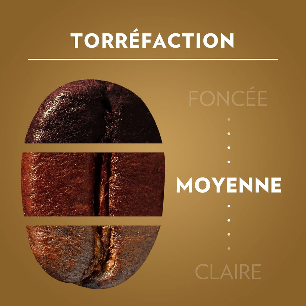 LAVAZZA - Espresso Qualità Oro - Café Grain - Selecție Premium - 100% Arabica - Italiană - Intensitate 5 - 2 pachete a câte 1 kg fiecare