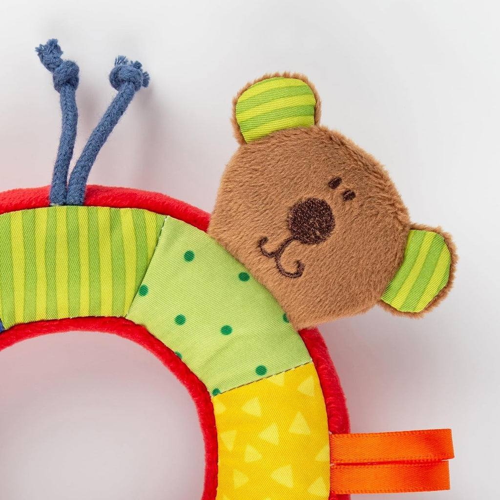 SIGIKID 40490 Inel activ Baby Activity PlayQ Fete și băieți jucărie pentru copii recomandată de la 3 luni multicolor Jucarii Bebe Naty Shop