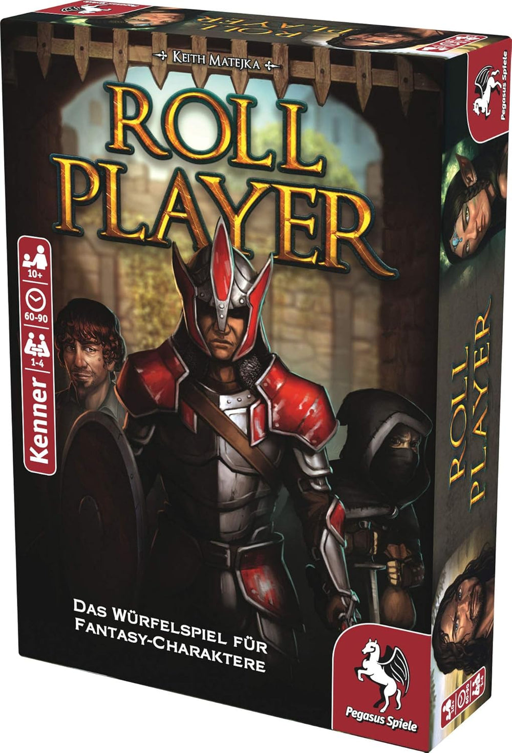 Pegasus Spiele 51305G - Roll Player (German Edition), Colored