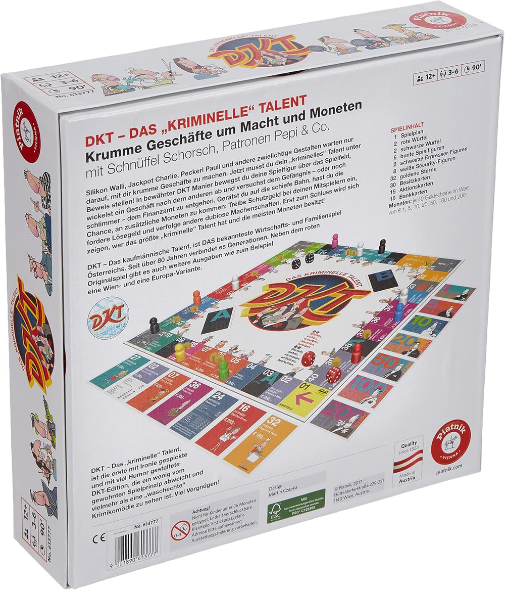Piatnik PIA06137 6137 DKT The murderous talent