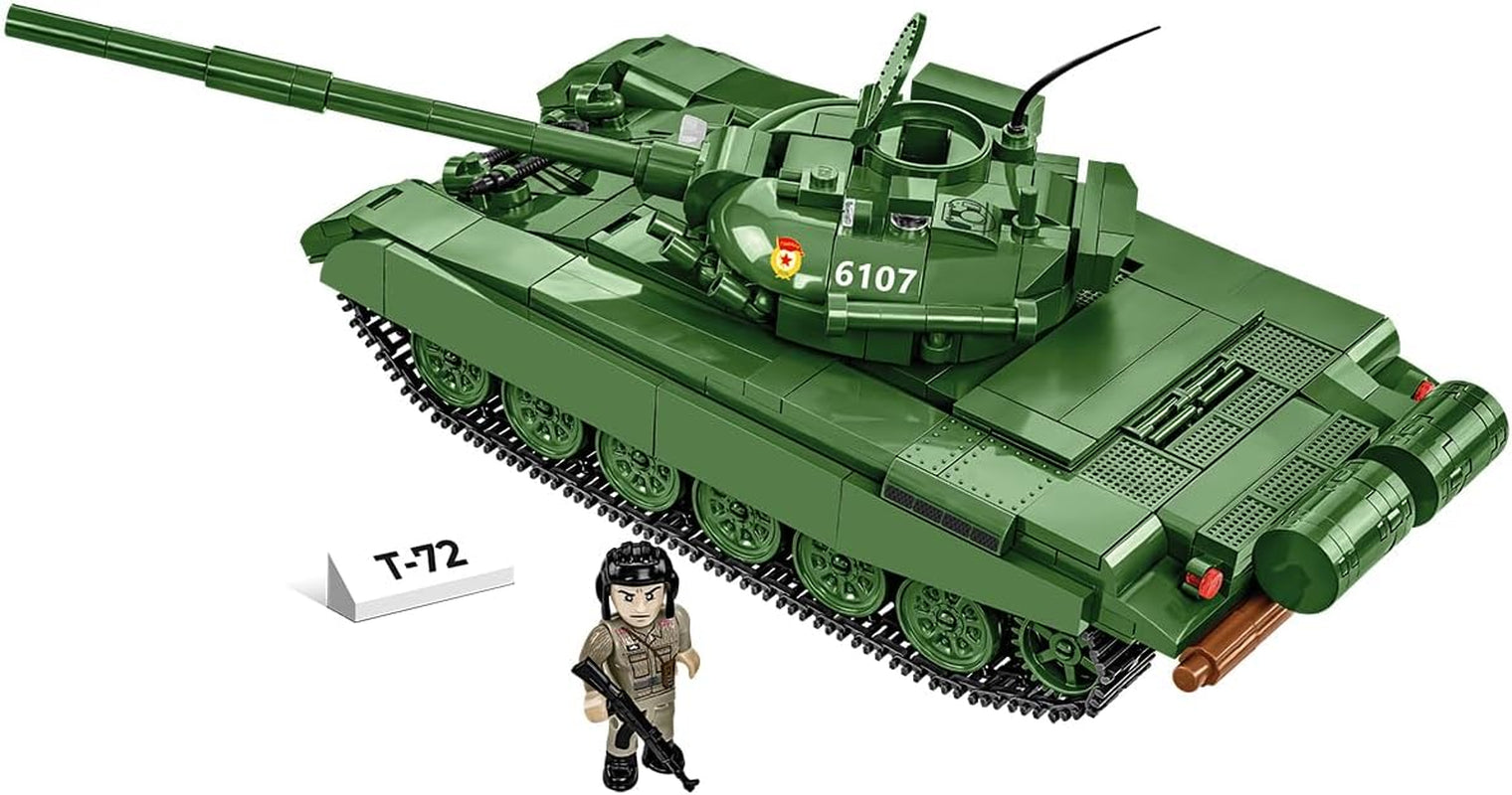 COBI T-72 (East Germany/Soviet), 10.8" x 4.5" x 4.3"
