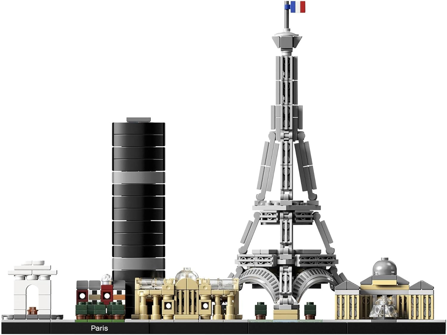 LEGO Architecture Paris, Eiffel Tower, Champs-Élysées and Louvre Model Kit, Skyline Collection, Home and Office Decorations, Gift Ideas for Collectors, Men and Women 21044 Building Sets Besuche den LEGO-Store