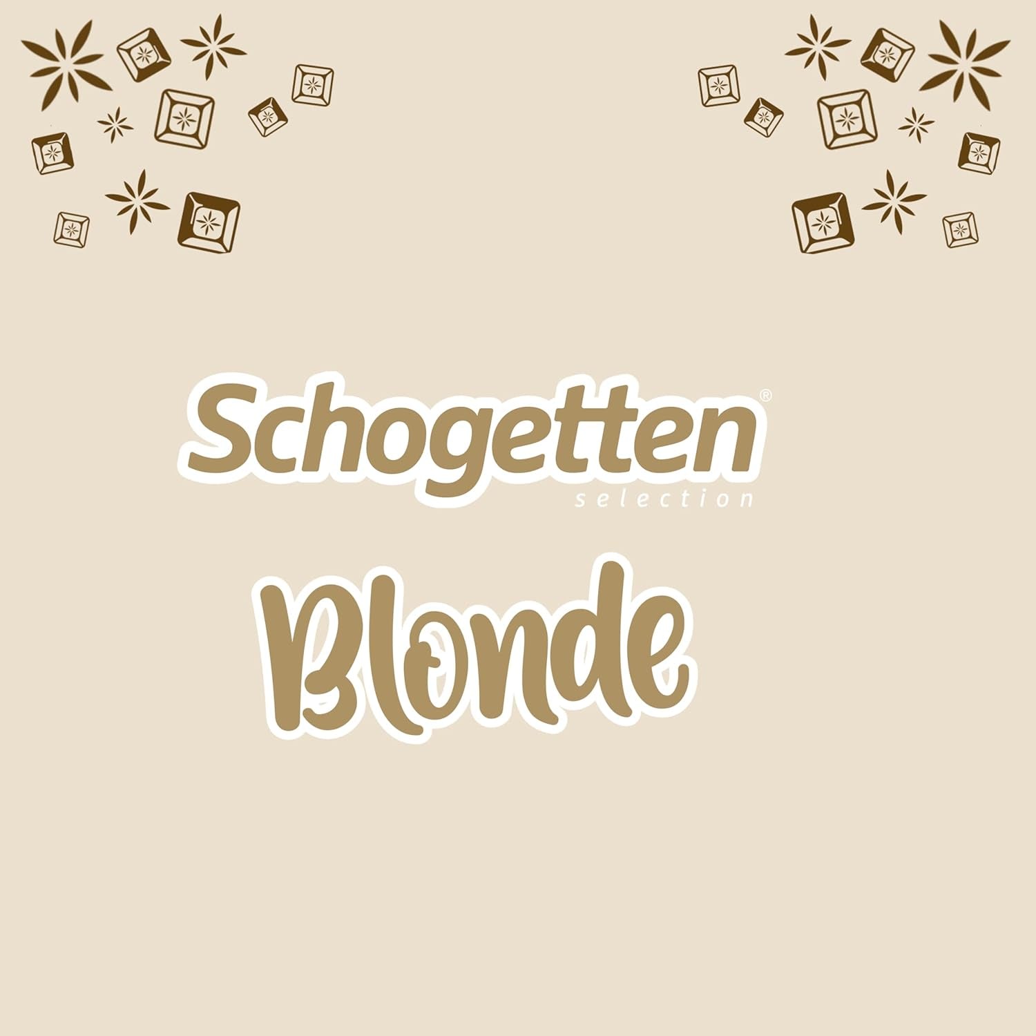 Schogetten Blonde Pure I white chocolate with caramel I 100 g I individually portioned (pack of 2)