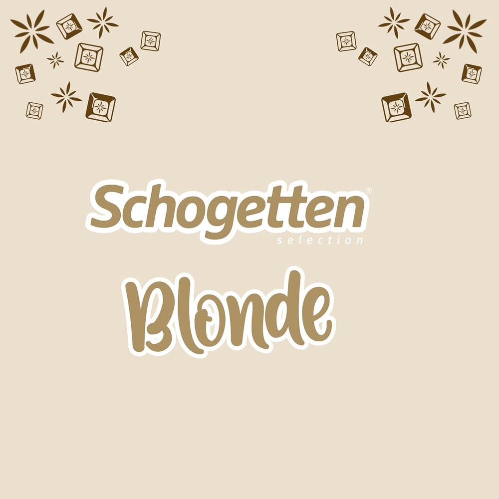 Schogetten Blonde Pure I white chocolate with caramel I 100 g I individually portioned (pack of 2)