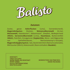 BALISTO® Multipack Muesli, Cereals and Raisins, 8x18.5g