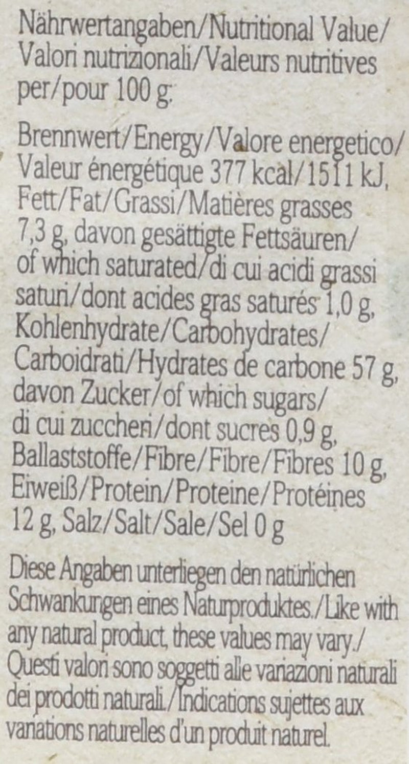 Verival Flocken Basis Müsli - Bio, 6Er Pack (6 X 1 Kg) Cereals Naty Shop