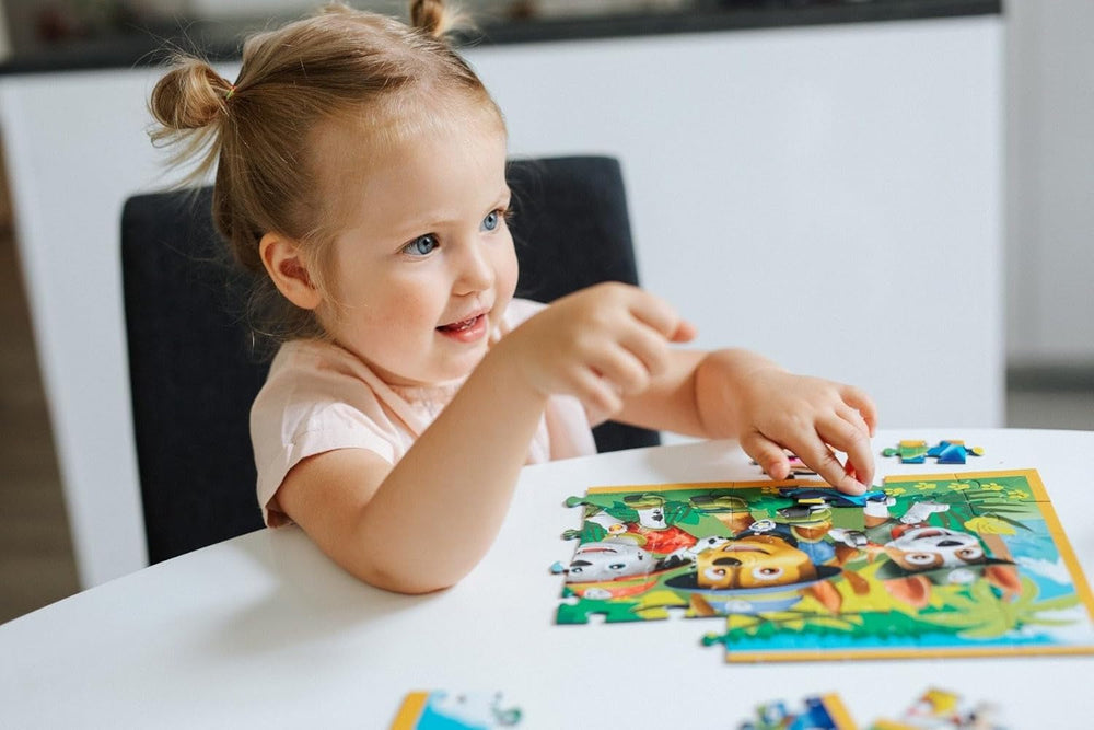 PAW Patrol, puzzle 4 în 1 (puzzle pentru copii) Puzzle Naty Shop