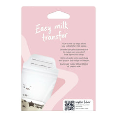 Tommee Tippee Closer to Nature Breast milk storage bags, pre-sterilized, 350 ml Accessories Food and Breastfeeding Bebe Naty Shop