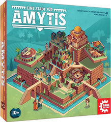 Game Factory 646044 A City for Amytis Addictive Dueling Game 2 Player Tactic Game Ages 10+ 2 Player Board Game Party Game