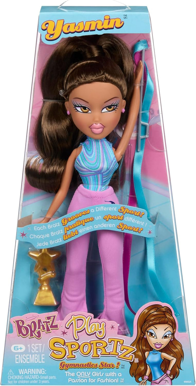 Bratz Play Sportz Cloe (Tennis) – Modepuppe mit Accessoires