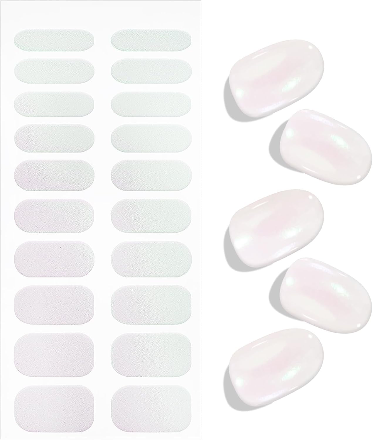 JMEOWIO folie de unghii sclipici gel folie unghii autoadezive autocolant unghii UV întărire decorare unghii design accesorii