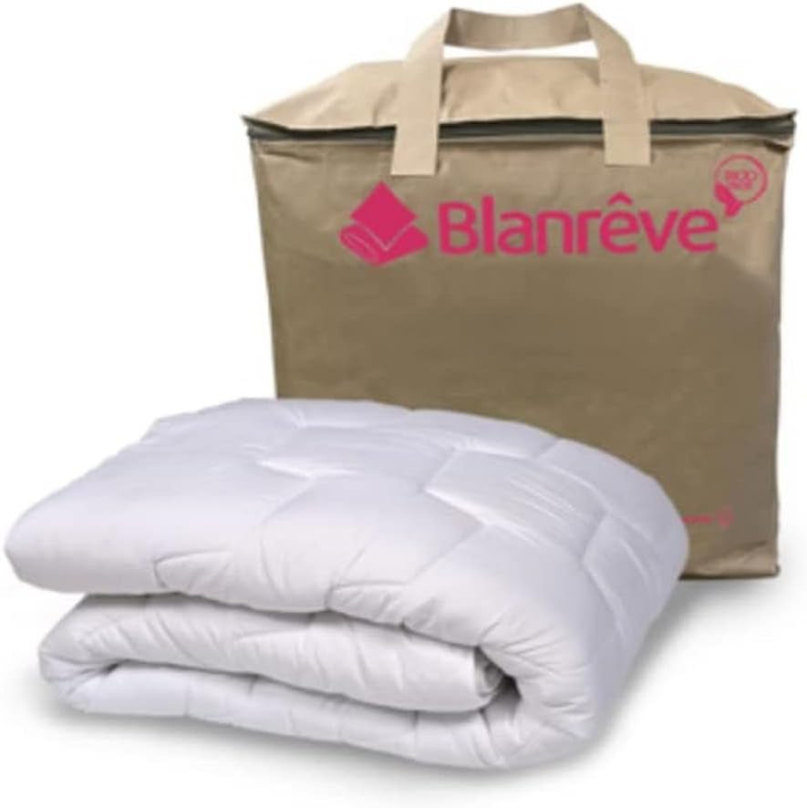 Cuvertură moale și caldă, antiacarieni, pentru pat de o persoană, ecologică, albă, 200 X 200 cm Plapumi si pilote Naty Shop Alb 140 X 200 Cm