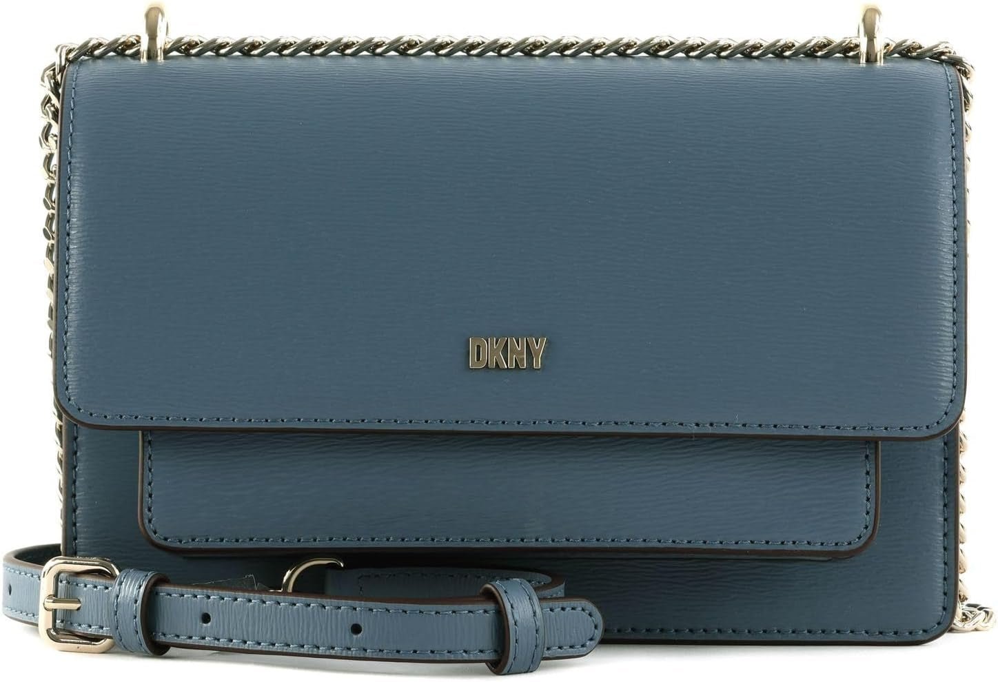 Femeile DKNY Clutch Crossbody, Coastal Blue Genti Femei Naty Shop Titlu implicit