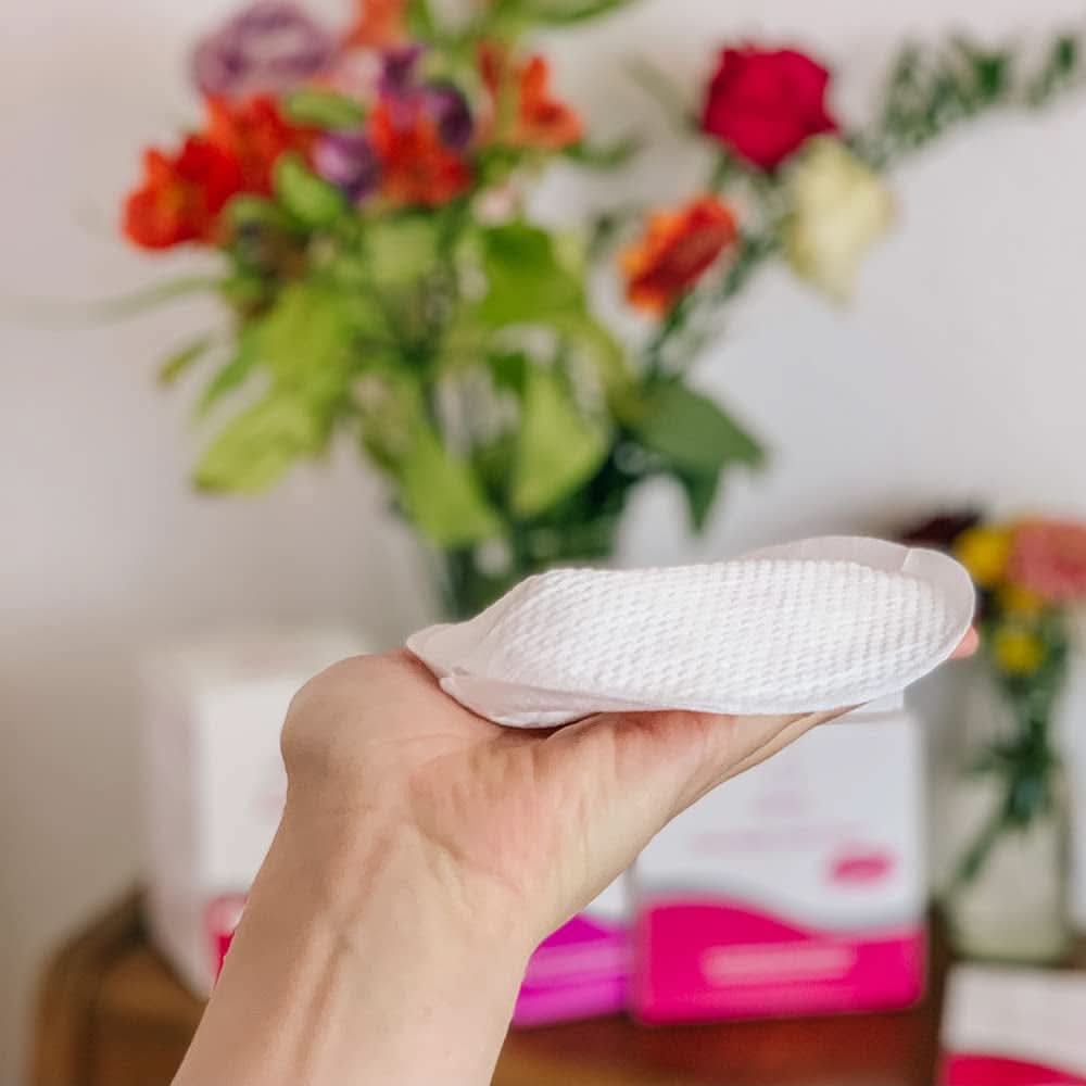 ELANEE 219-V1 Tampoane de alăptare ultra-subțiri, alb Accesorii Hrana si Alaptare Bebe Naty Shop