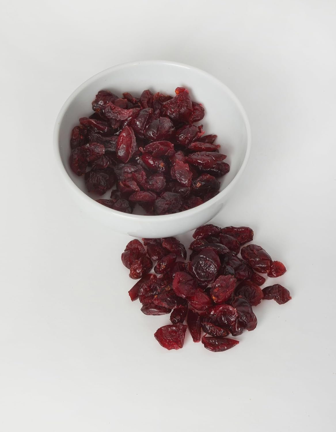 FOOD&WOOD® Merișoare uscate întregi 500g | Merișoare uscate | 1A calitate | Dulci natural | ideale ca gustare, în iaurt sau pentru coacere | fără zahăr adăugat | Uscate | nesulfurate. Produse deshidratate Naty Shop