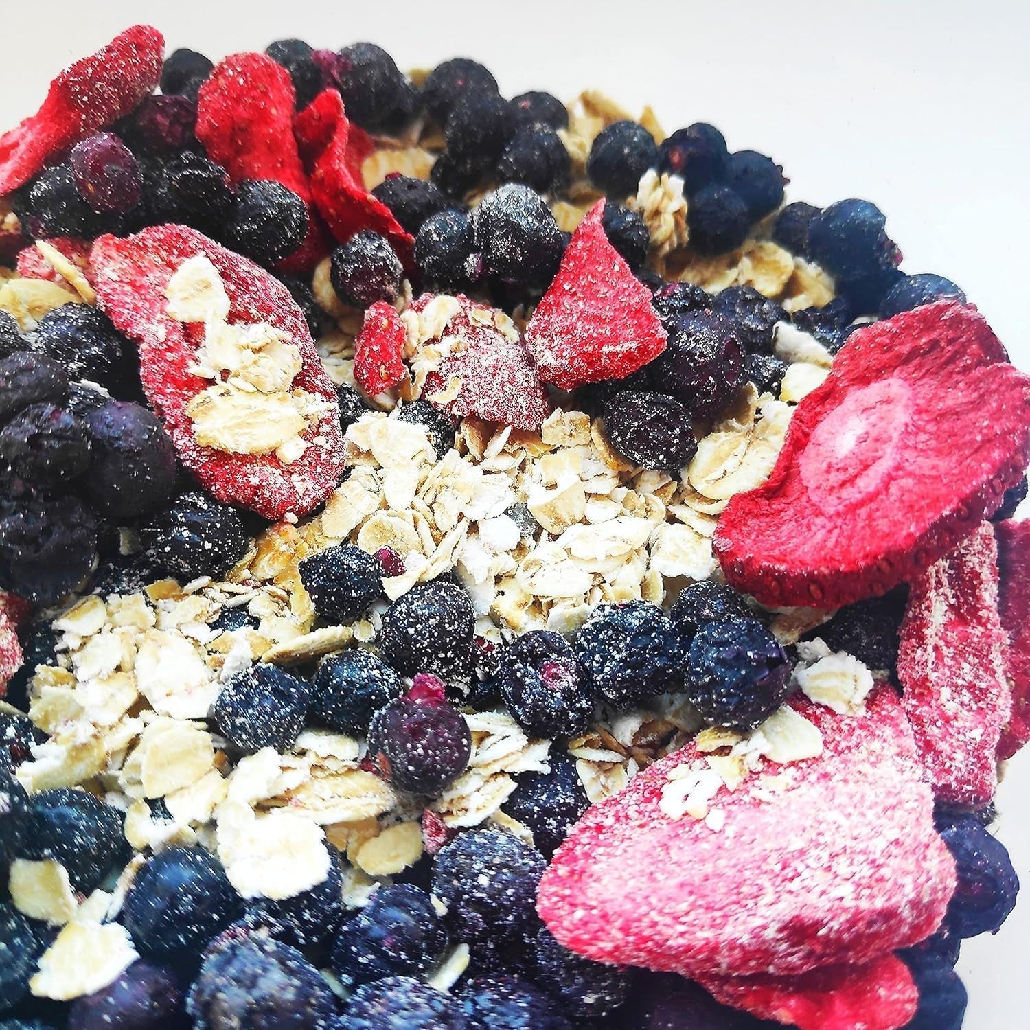 Fructe de dragon uscate liofilizate | Pitaya roz uscată natural Vegan | Potrivit pentru a face pudră de fructe de dragon Pitahaya Smoothie Bowl | Fructe de dragon uscate liofilizate | ZingyZoo (100g) Produse deshidratate Naty Shop