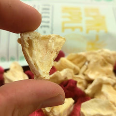 Fructe liofilizate | Ananas 100% pur Fructe liofilizate Ananas liofilizat | Fructe liofilizate fără zahăr adăugat | Ananas liofilizat crocant - aromat - delicios ZingyZoo Produse deshidratate Naty Shop