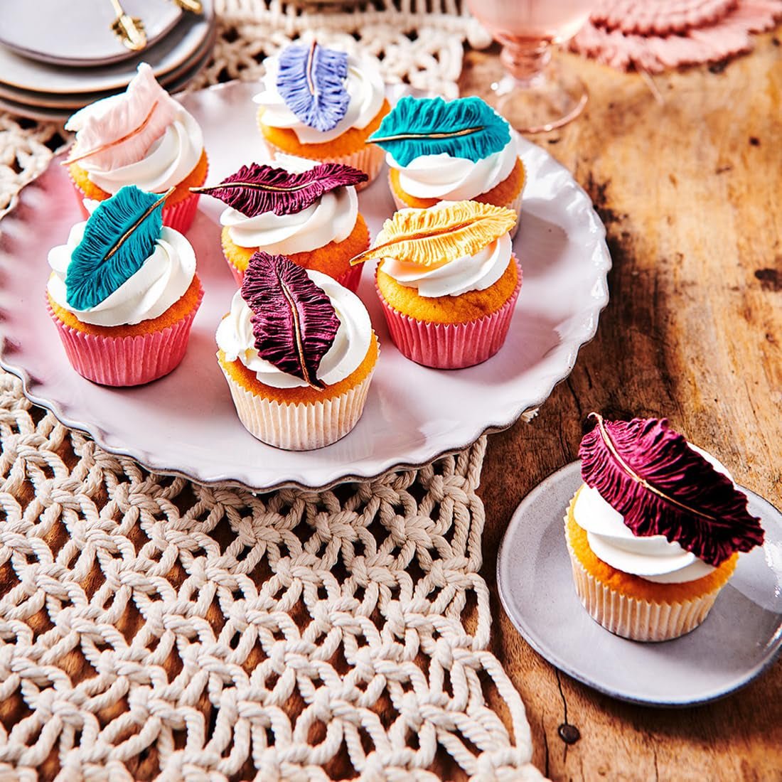 FunCakes Tropical Orange fondant laminat: ușor de utilizat, neted, flexibil, moale și pliabil, perfect pentru decorarea prăjiturilor, halal, kosher și fără gluten, 250 g Pasta de zahar Naty Shop