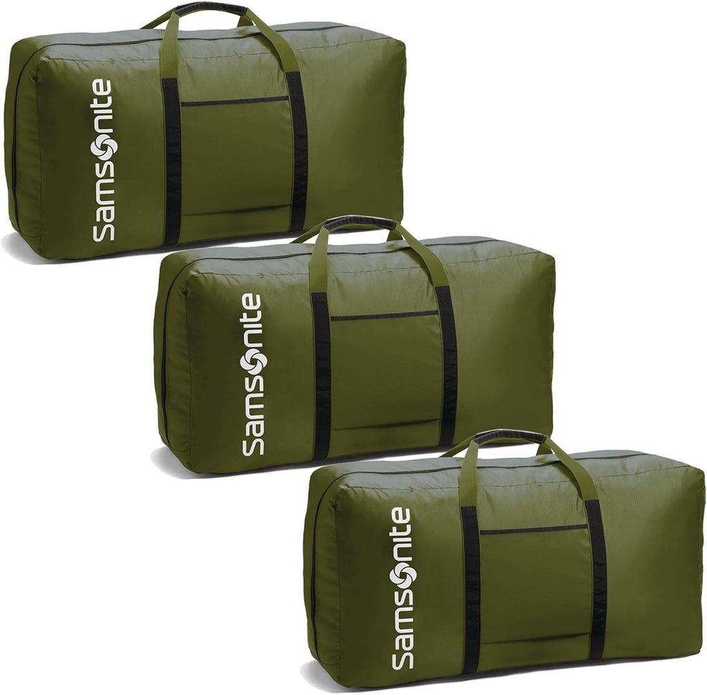 Geantă de voiaj Samsonite Tote-A-Ton, 82,5 cm Bagaje și echipament de călătorie Naty Shop Verde (verde armată) 3-pachet