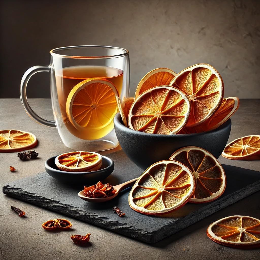 Knabberkraft Felii de portocale uscate 100g - Gustare și aromă naturală | Perfect pentru ceai, deserturi, decorațiuni și multe altele | Bogate în vitamina C și fără aditivi Produse deshidratate Naty Shop