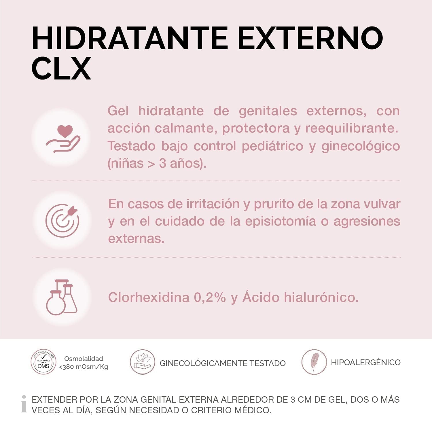 Lab - Cremă hidratantă externă CLX, Cremă hidratantă pentru zonele intime externe, Clorhexidină și aloe vera, Hipoalergenic, Fără parabeni, Testat dermatologic și ginecologic - 30 ml Copii - Baie si Skincare Naty Shop