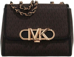 Michael Kors Parker, geantă de umăr Genti Femei Naty Shop Brown/Blk